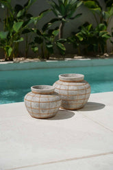 De Belly Vaas - Beton Naturel - L - WeAreTables